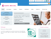 Tablet Screenshot of alefhmedical.com.br
